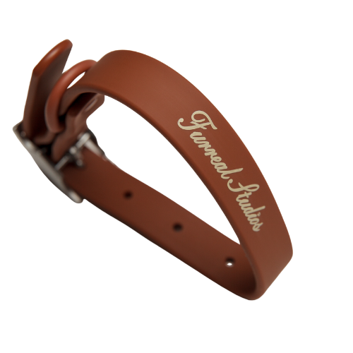 Halo Collar and Leash Set - Chocolate