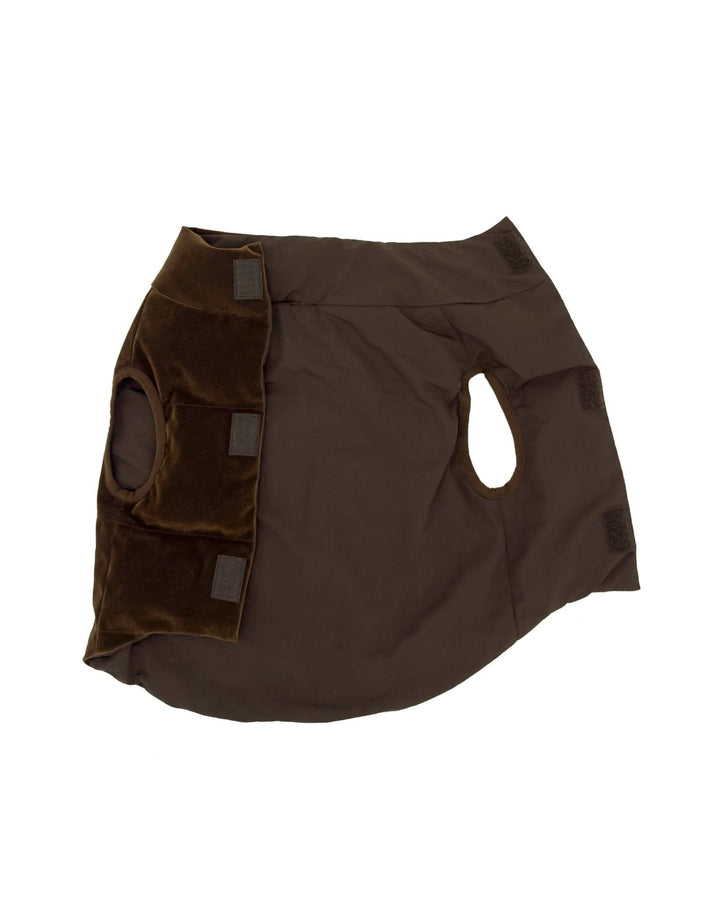 The Lucky Reversible Puffer - Chocolate Vest | FurReal Studios