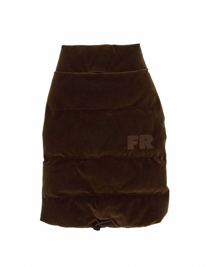 The Lucky Reversible Puffer - Chocolate Vest | FurReal Studios