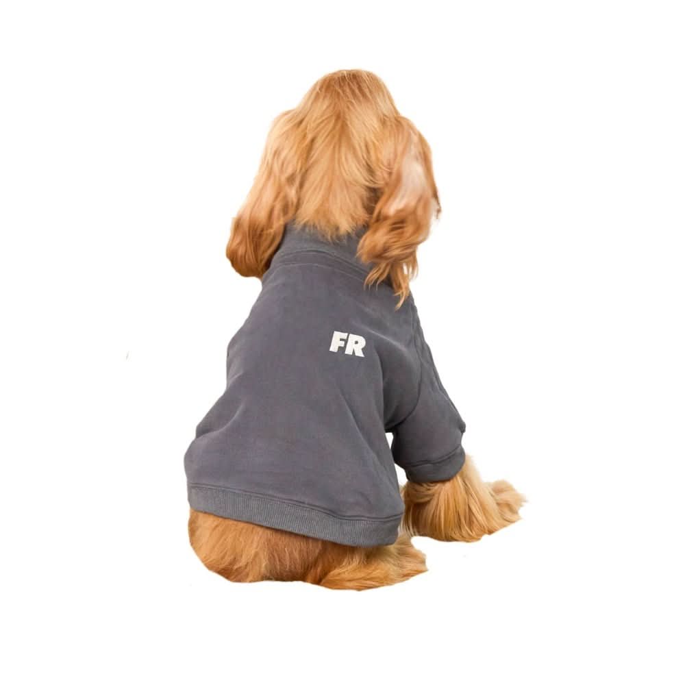 The Milo Crewneck - Charcoal Sweater | FurReal Studios
