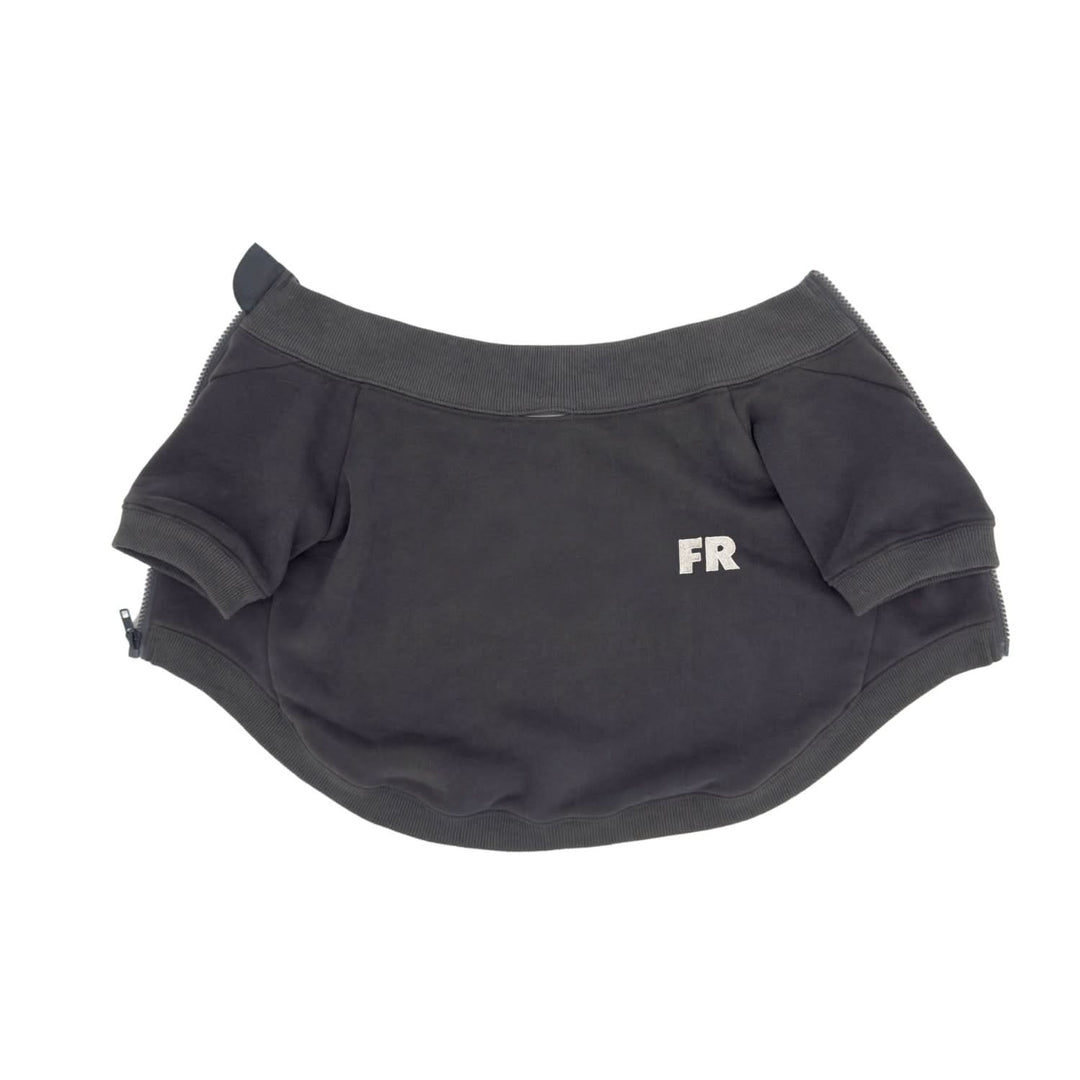 The Milo Crewneck - Charcoal Sweater | FurReal Studios